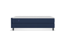Boxspringbett Premium von Bruno – in Blau, Holzfüße
