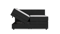 Boxspringbett Premium von Bruno – in Anthrazit