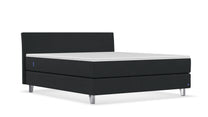 Boxspringbett Premium von Bruno – in Anthrazit, Metallfüße