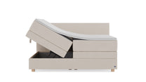 Boxspringbett Premium von Bruno – in Beige