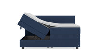 Boxspringbett Premium von Bruno – in Blau