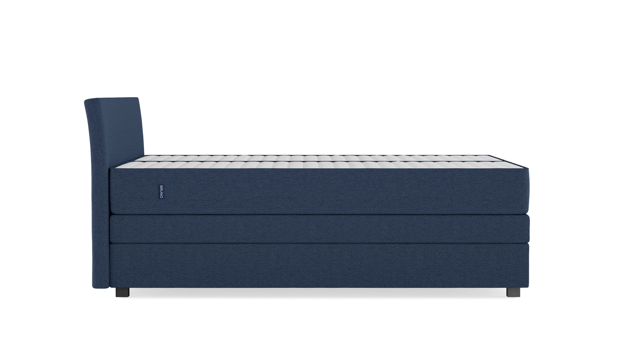 Boxspringbett Premium von Bruno – in Blau