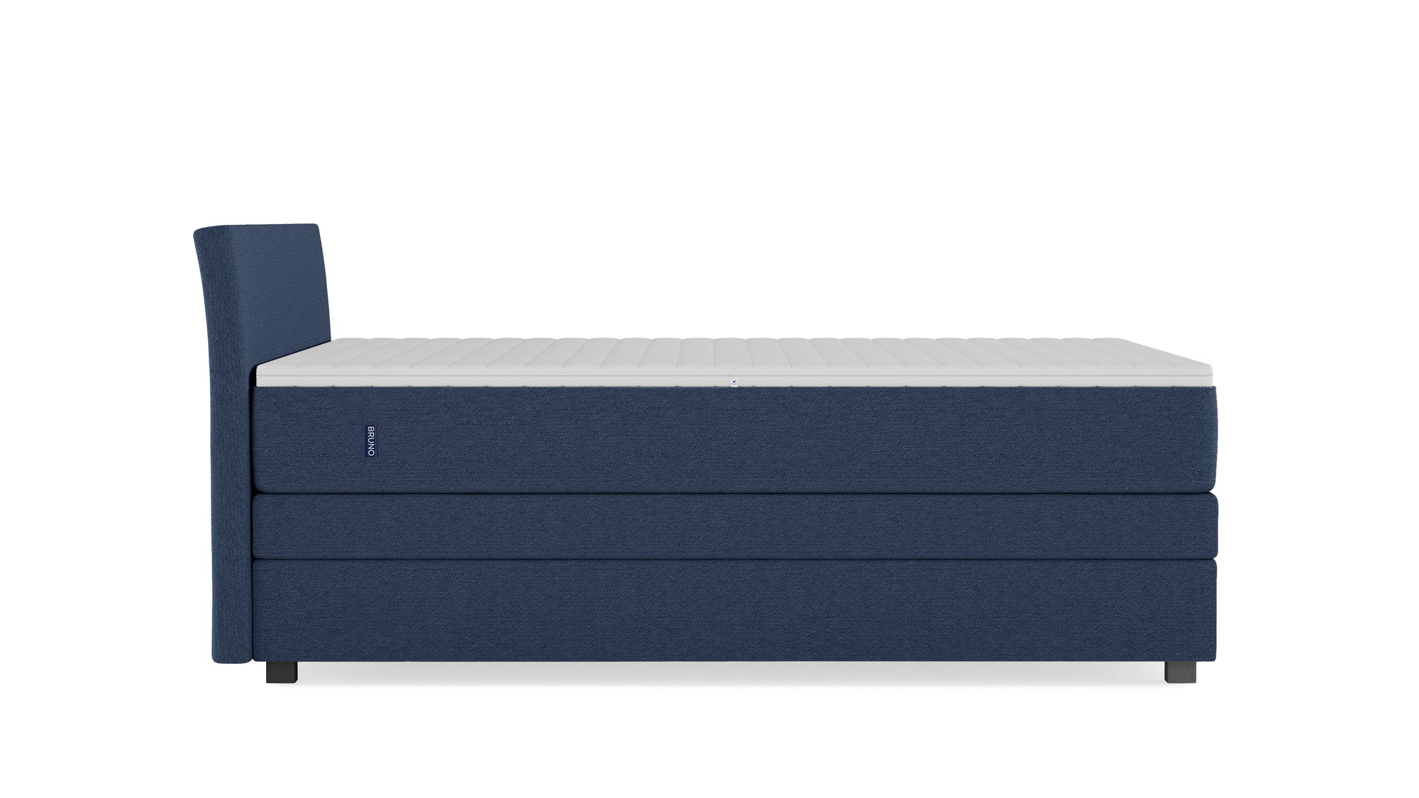 Boxspringbett Premium von Bruno – in Blau