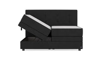 Boxspringbett Premium von Bruno – in Anthrazit