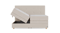 Boxspringbett Premium von Bruno – in Beige