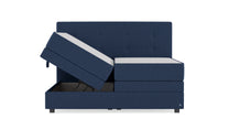 Boxspringbett Premium von Bruno – in Blau