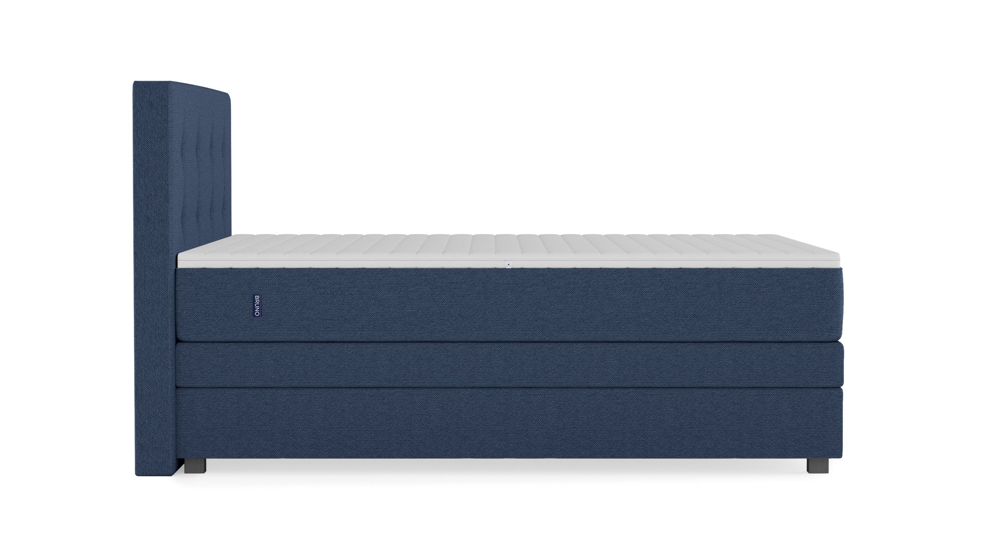Boxspringbett Premium von Bruno – in Blau