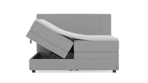 Boxspringbett Premium von Bruno – in Hellgrau