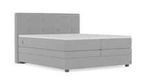 Boxspringbett Premium von Bruno – in Hellgrau
