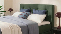 Boxspringbett Premium von Bruno – in Grün
