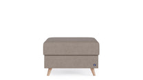 Hocker von Bruno – in glory taupe