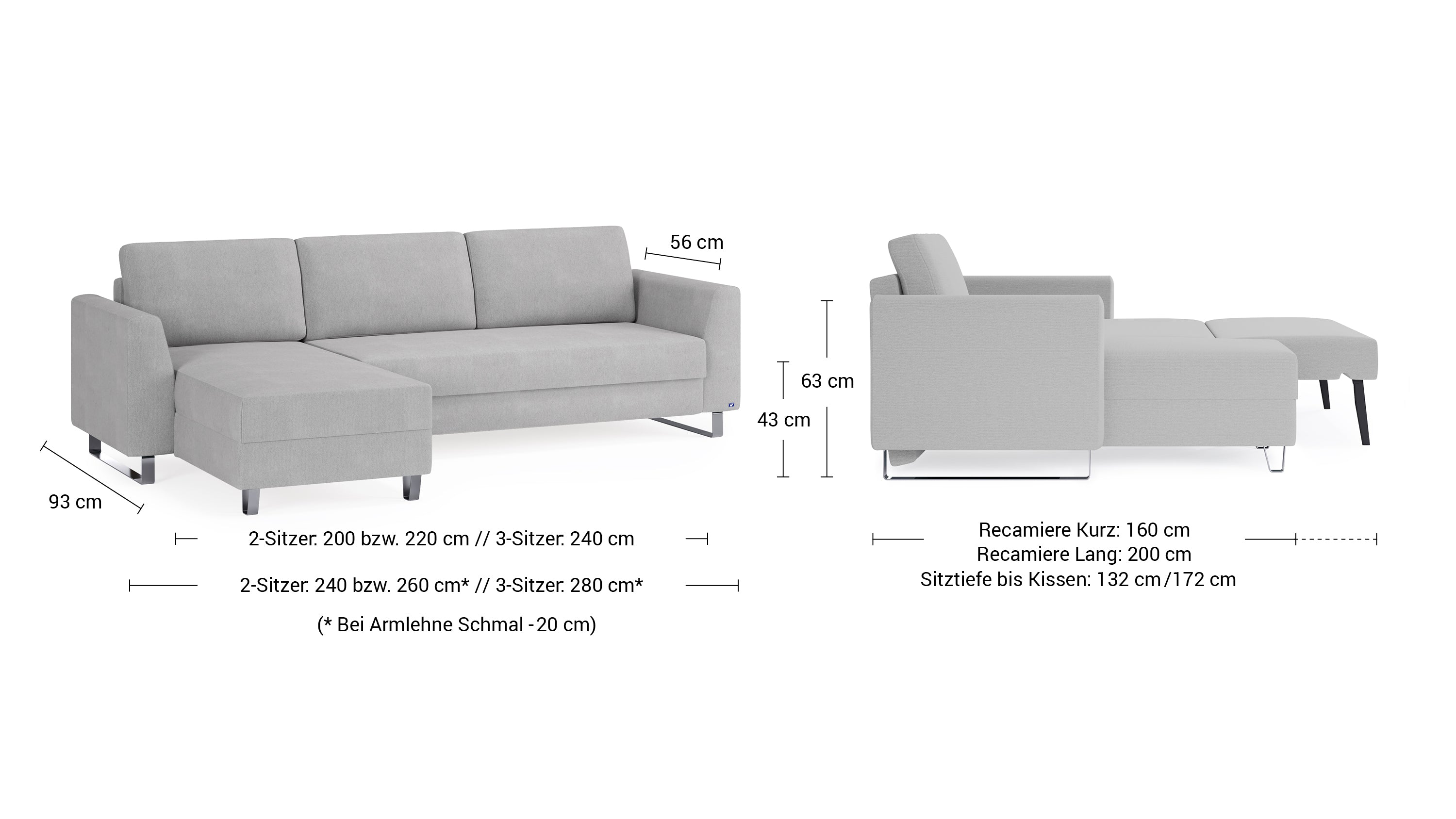 Ecksofa von Bruno