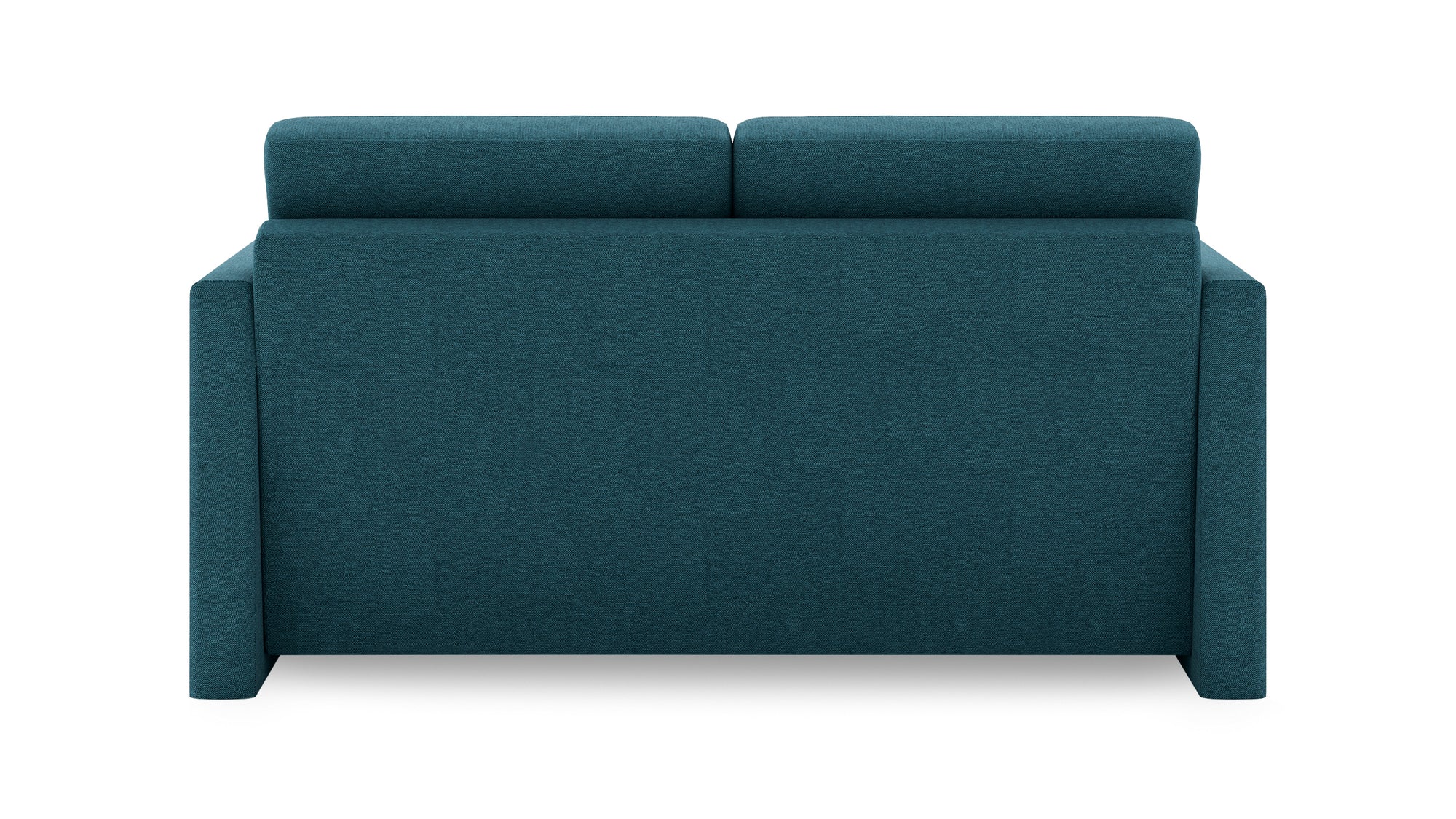 Schlafsofa von Bruno – 140 cm, in Türkis