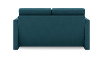 Schlafsofa von Bruno – 140 cm, in Türkis