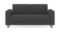 Schlafsofa von Bruno – 140 cm, Metallfüße