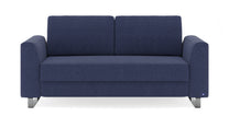 Schlafsofa von Bruno – 140 cm, Metallfüße