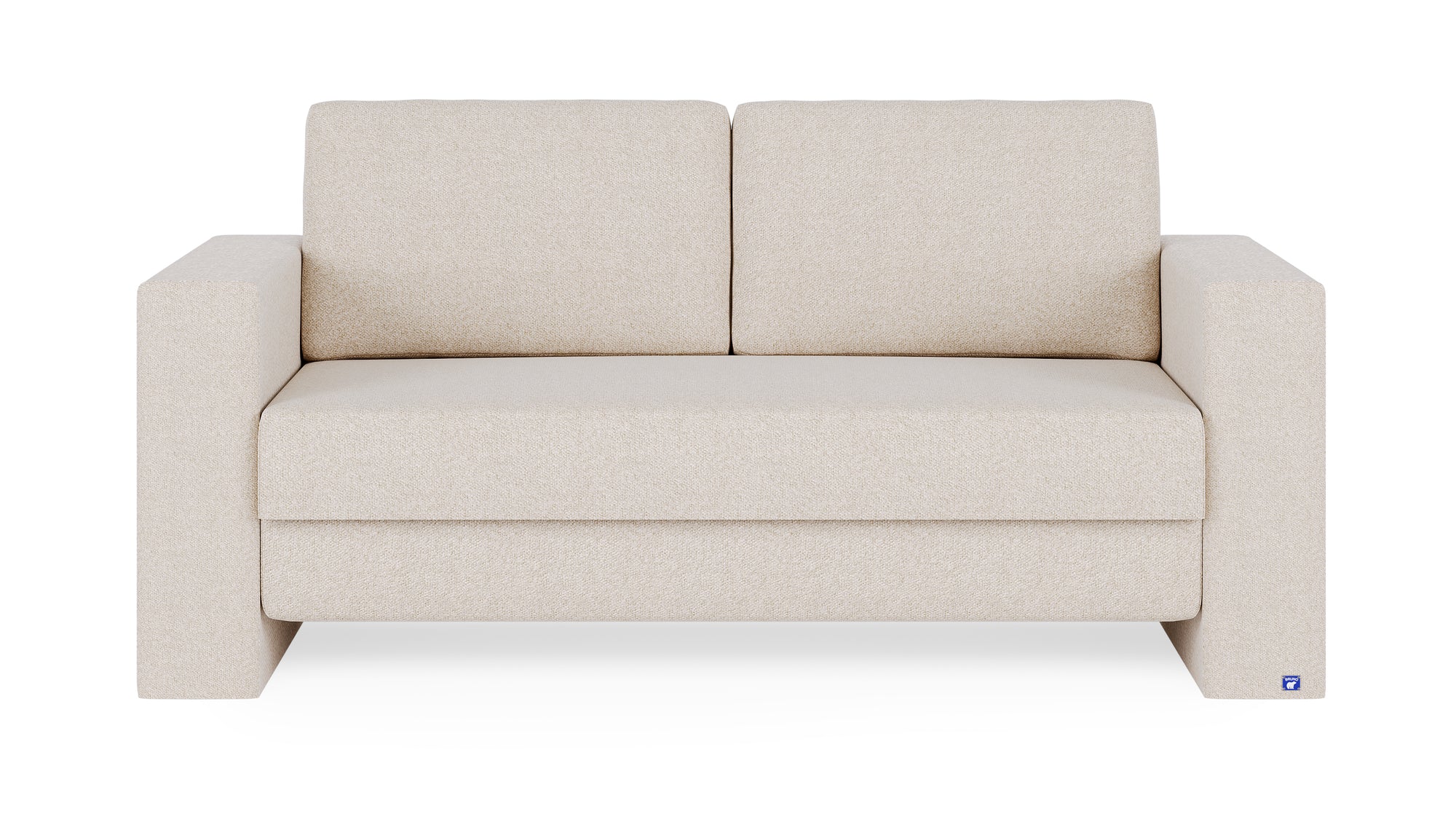 Schlafsofa von Bruno – 140 cm, in Glory Soft Beige