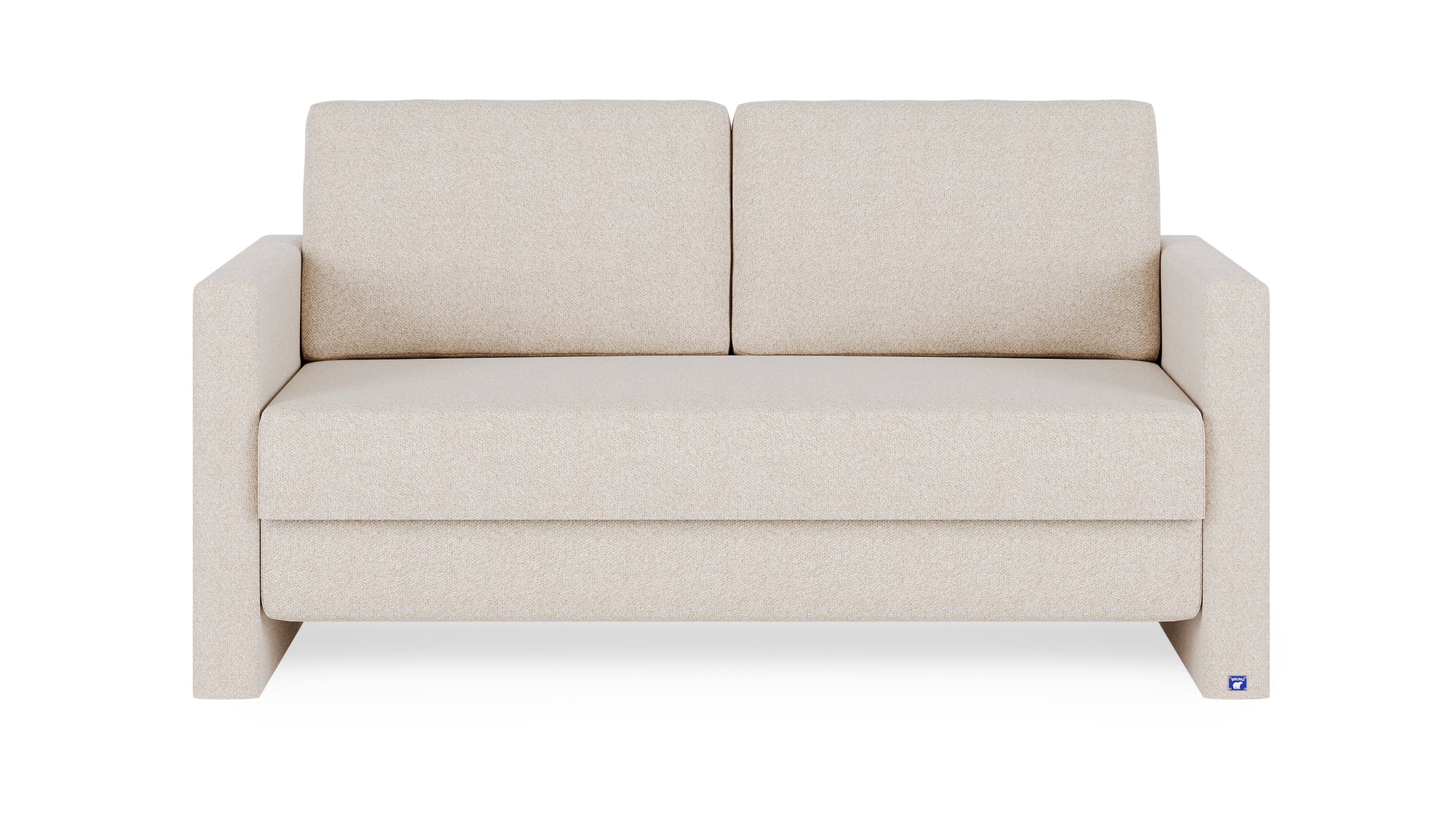 Schlafsofa von Bruno – 140 cm, in Glory Soft Beige
