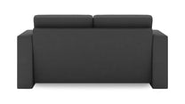 Schlafsofa von Bruno – 140 cm, in Anthrazit