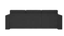 Schlafsofa von Bruno – 140 cm, in Anthrazit