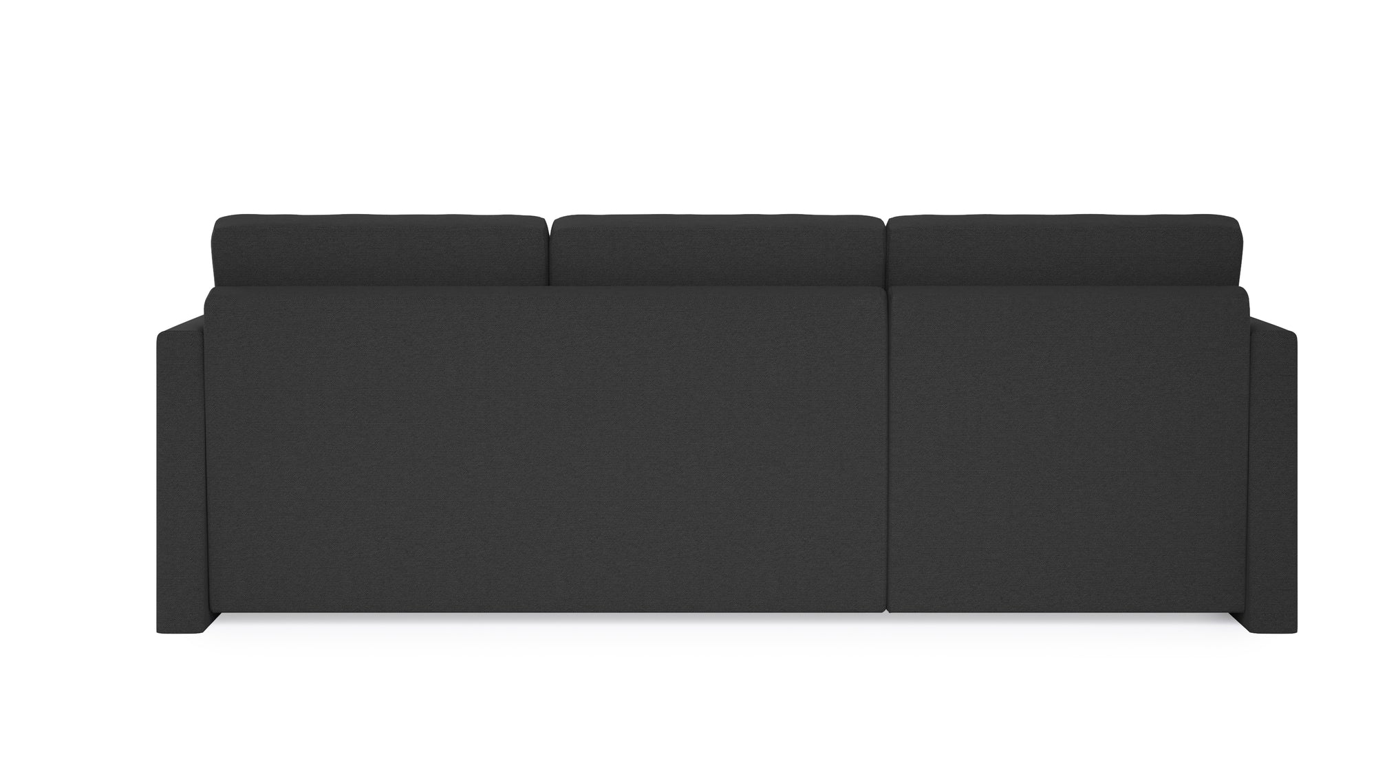 Schlafsofa von Bruno – 140 cm, in Anthrazit