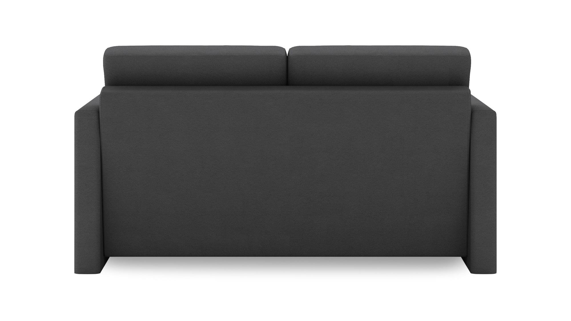 Schlafsofa von Bruno – 140 cm, in Anthrazit