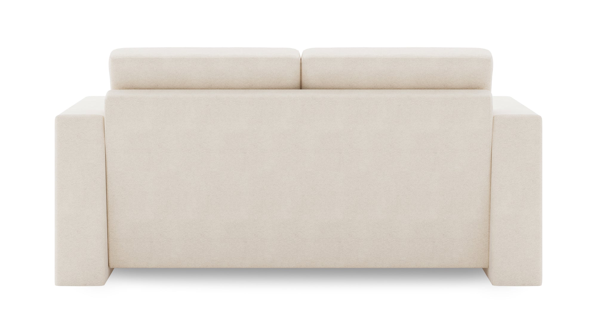 Schlafsofa von Bruno – 140 cm, in Beige