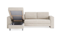 Schlafsofa von Bruno – 140 cm, in Beige