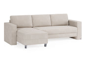 Schlafsofa von Bruno – 140 cm, in Beige