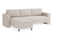 Schlafsofa von Bruno – 140 cm, in Beige
