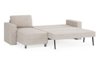 Schlafsofa von Bruno – 140 cm, in Beige