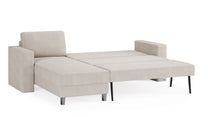 Schlafsofa von Bruno – 140 cm, in Beige