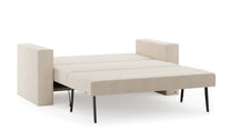 Schlafsofa von Bruno – 140 cm, in Beige