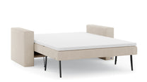 Schlafsofa von Bruno – 140 cm, in Beige