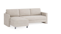 Schlafsofa von Bruno – 140 cm, in Beige