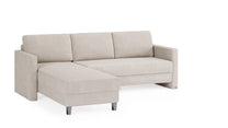 Schlafsofa von Bruno – 140 cm, in Beige