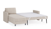 Schlafsofa von Bruno – 140 cm, in Beige