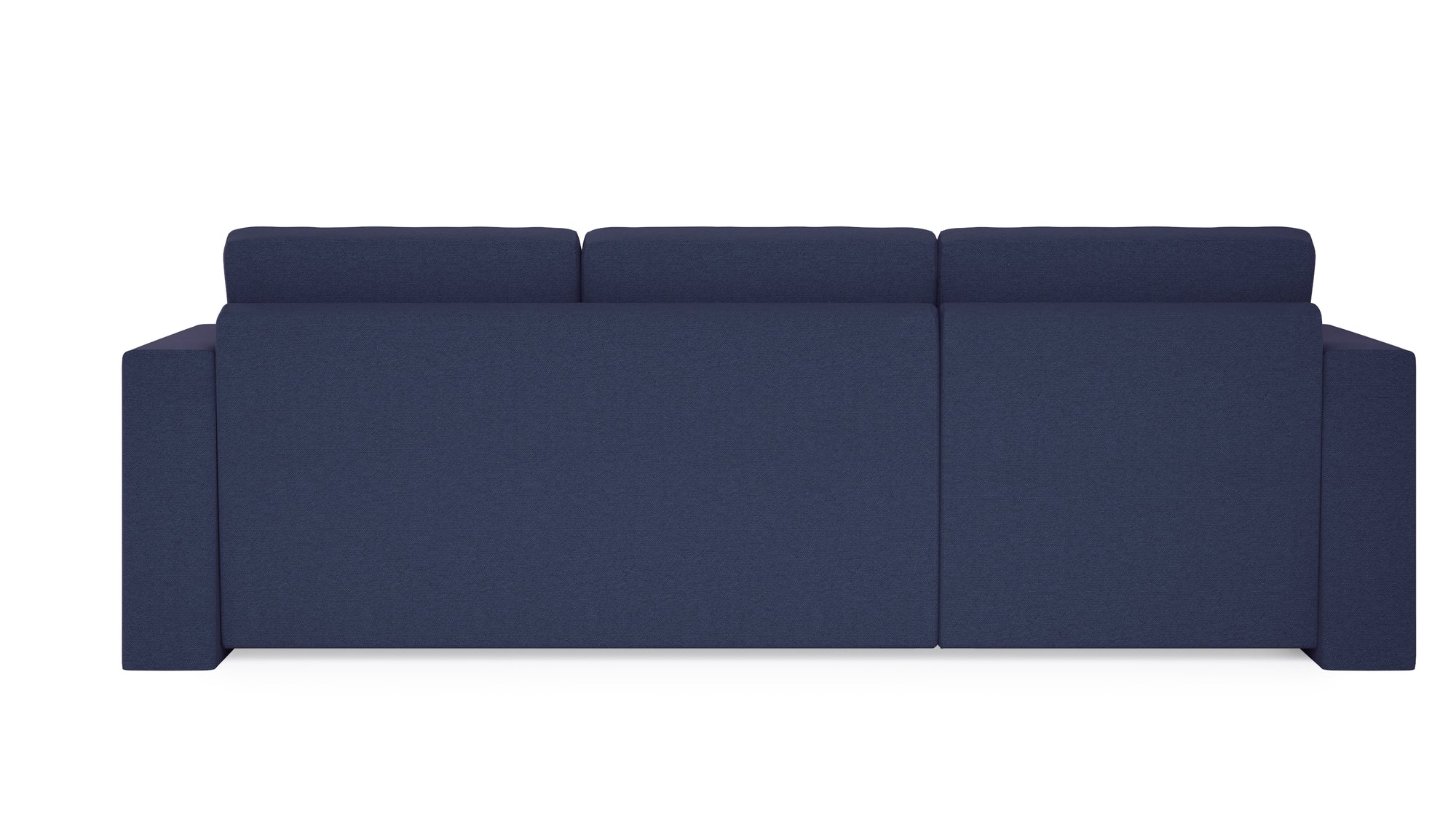 Schlafsofa von Bruno – 140 cm, in Blau