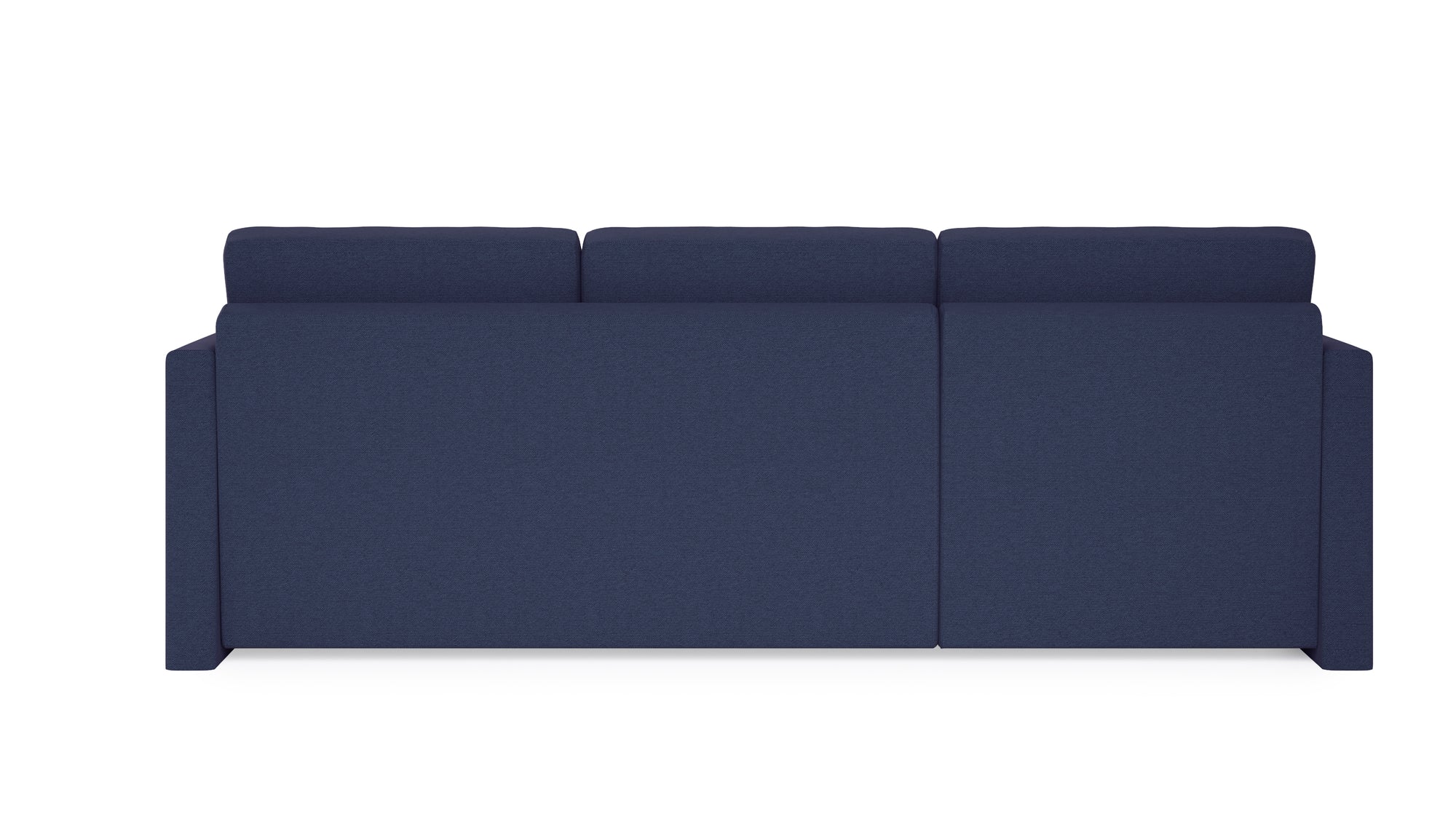 Schlafsofa von Bruno – 140 cm, in Blau
