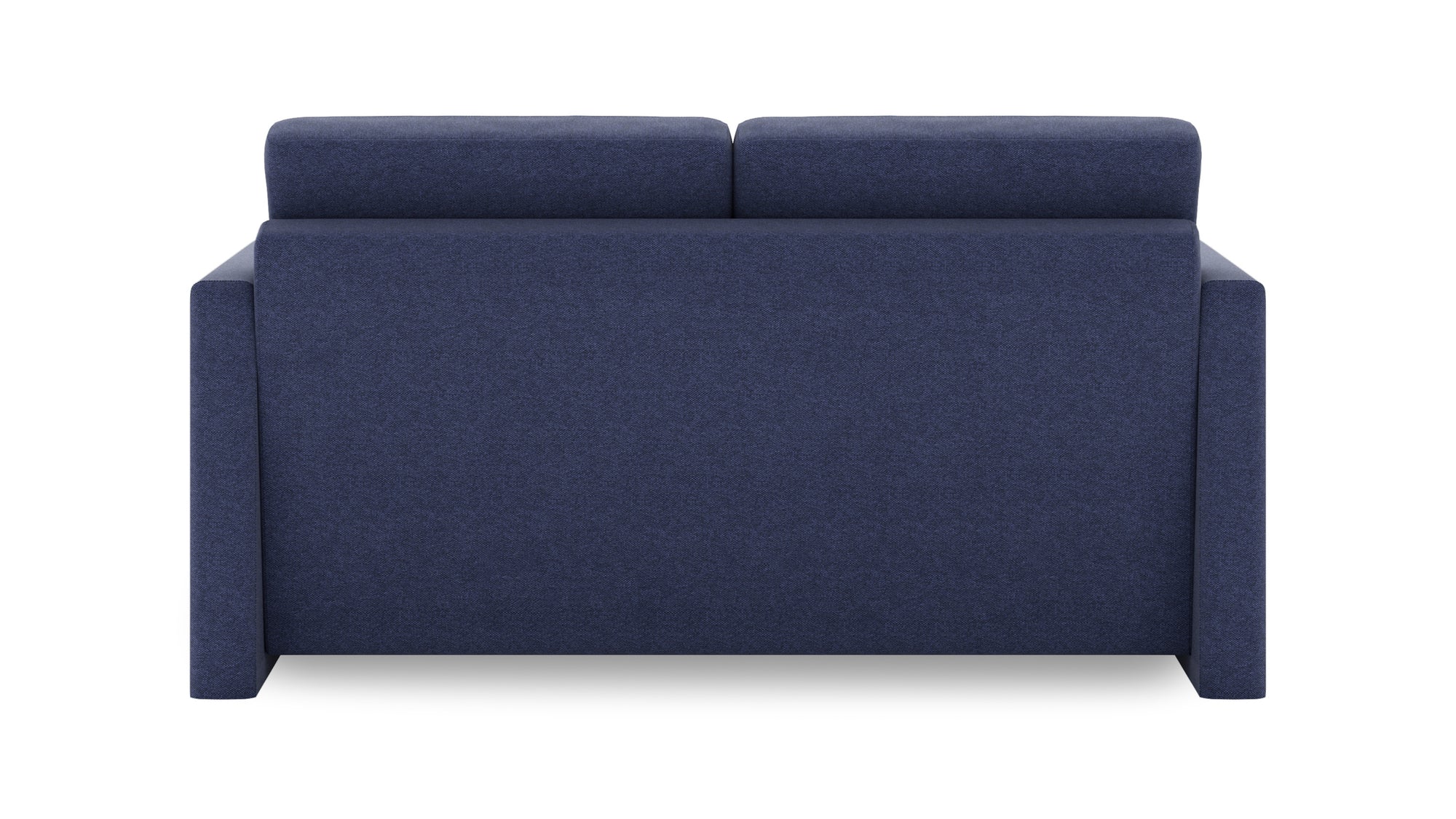 Schlafsofa von Bruno – 140 cm, in Blau