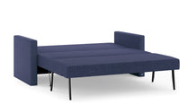 Schlafsofa von Bruno – 160 cm, in Blau