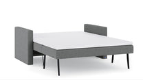 Schlafsofa von Bruno – 140 cm, in Dunkelgrau