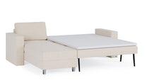 Schlafsofa von Bruno – 140 cm, in Glory Soft Beige