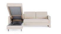 Schlafsofa von Bruno – 140 cm, in Glory Soft Beige