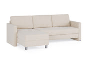 Schlafsofa von Bruno – 140 cm, in Glory Soft Beige