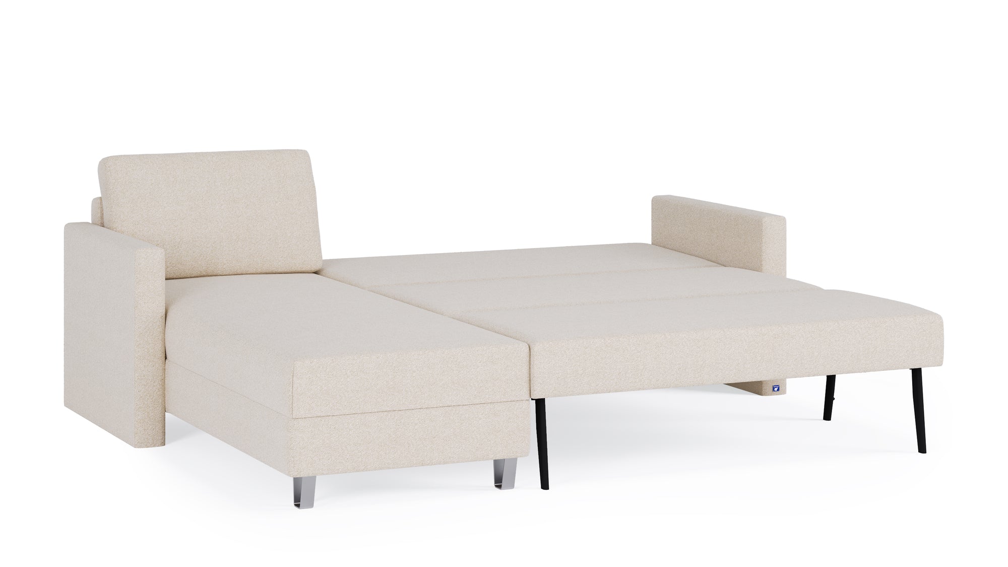 Schlafsofa von Bruno – 140 cm, in Glory Soft Beige
