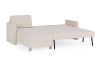 Schlafsofa von Bruno – 140 cm, in Glory Soft Beige