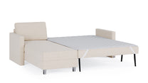 Schlafsofa von Bruno – 140 cm, in Glory Soft Beige
