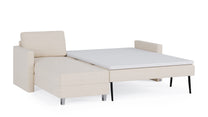 Schlafsofa von Bruno – 140 cm, in Glory Soft Beige