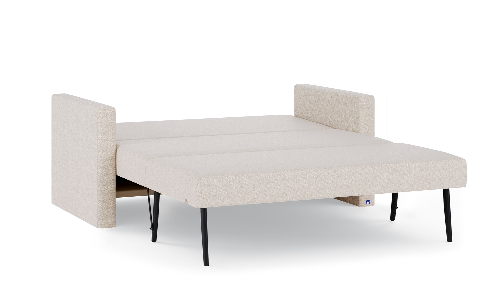 Schlafsofa von Bruno – 140 cm, in Glory Soft Beige